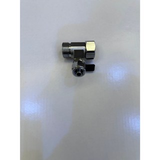 淨水器三通2分球閥/進水三通/淨水三通/一體三通2分球閥/活動三通考克/皆附墊片(全新品), 1個