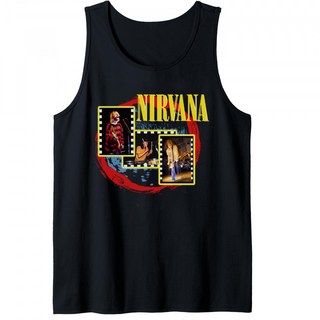 남성 민소매 티셔츠 여름 스타일 레이어드 락밴드 너바나 헬스 나시티셔츠