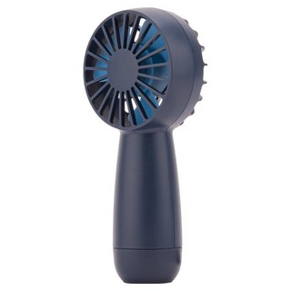 구스페리 저소음 경량 미니 핸디 무선 손선풍기, MCF-003, 네이비