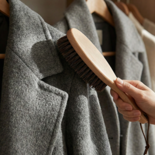 데이디 쓱하면끝 코트브러쉬 보풀제거 캐시미어 돈모솔, 1개, 라이트브라운