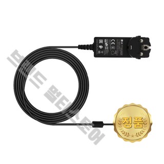 LG 정품 모니터 어댑터 (일체형) (블랙) 27GL850 27GP850 27GR83Q EAY65689602, LG 정품 모니터 어댑터 (일체형) (블랙) 27GL8