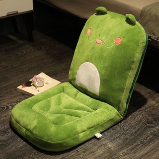 兒童單人沙發椅 懶人椅 閱讀角 飄窗 小沙發 可折疊, 1個, 青蛙