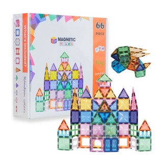 토이토 맥타일즈 자석 블럭 36pcs 66pcs 120pcs 마그네틱 블록 교구 놀이