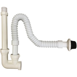 萬用型伸縮落水管組，適用多種洗手台，防臭防堵，安裝簡便, 如圖