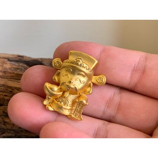 畫意坊 財神爺 黃金色 招財風水擺件 八方來財 暴富 桌面裝飾 招財進寶