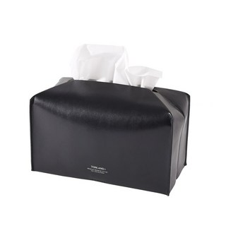 톤랜드 가죽 티슈케이스, 07.블랙