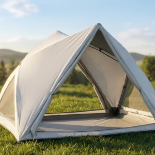 원터치텐트 그늘막텐트 피크닉 오토 텐트, 오트화이트, 3-4인용