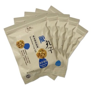 玉民 黃金蕎麥堅果脆丸子(海苔風味)(45g/包)(長榮點心 機上嚴選), 45g, 5包