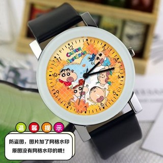 本素嘉語旂艦店 蠟筆小新手錶 卡通動漫兒童手錶 石英錶 學生禮物