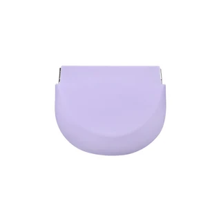 귀여운 정렬기 케이스 실리콘 리테이너 틀니 여행용 마우스 가드 홀더 구강 위생 밀봉 상자, 1개, 01 only case purple