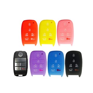 실리콘 자동차 키 케이스 키홀더 키 커버, 12.K-2, 핑크