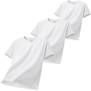 3장세트 디어드림 쿨링티 냉감 쿨 무지 빅사이즈 루즈핏 기능성 반팔 티셔츠