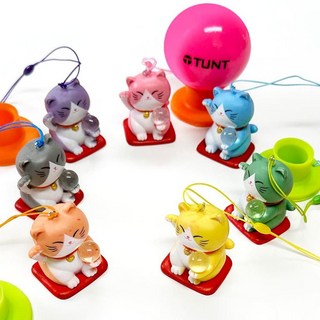 행운볼 골프선물 고양이 티걸이 파크골프티와 93970ea 1(EA), 퍼플1개