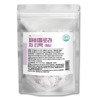 파비플로라 추출물 100% 식약청인증 자색생강 흑생강 분말 차 티백 H.딜리버리, 1개, 36g