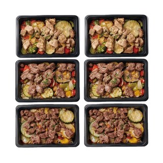 [샐러드보울] 체육관 도시락 3일 집중 관리 스타터 세트, 1세트, 2.16kg