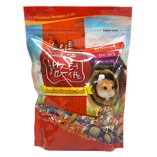 스위트 햄스터 사료, 700g, 1개