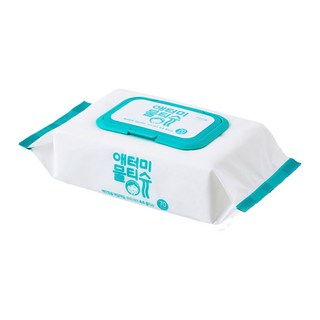 애터미 물티슈 캡형, 70매, 8개