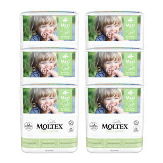 몰텍스 밴드형 4단계 (29매X6팩) 통잠 / 친환경 기저귀, 174개