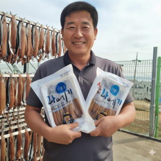 [상위1%덕장직송] 포항 구룡포 손질 해풍 과메기, 1박스, 10미(20쪽) 단품