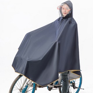 YAMANMAN 남녀공용 다회용 레인코트 우비 빅사이즈 비옷 루즈핏 판초우의 방수 방풍