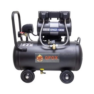 GFOX風霸雙缸3.5HP30L無油靜音空壓機配電壓顯示 快速充氣 適用木工噴漆, 1個
