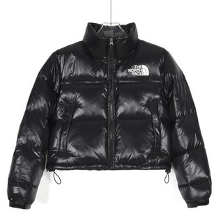 노스패이스+다운 자켓 유광 숏패딩 자켓+포장 박스 증정