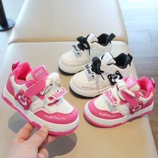 兒童運動鞋2025春鞦女童小白鞋卡通輕便男童休閒闆鞋軟底寶寶鞋單