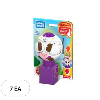 메가블럭 데굴데굴 피카부 까꿍놀이 친구들 블록, 랜덤발송, 7개