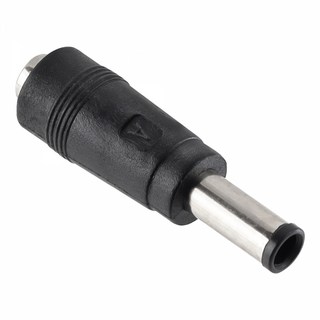 강원전자 KW KW-DC6044 5.5x2.1 to 6.0x4.4mm 아답터 변환 잭 DC플러그 5.5x2.1mm 암단자 6.0x4.4mm 수단자, 1개