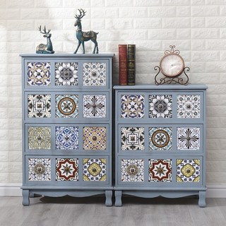 나비장 인테리어 수납장 그레이 장식장 카페 한옥 엔틱 빈티지 협탁 팬션 모던 북유럽 엔틱 그린, 22.그레이 블루 9칸