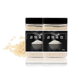 아베이르 더예쁜 곤약미인 곤약쌀 곤약미 곤약밥, 500g, 2개