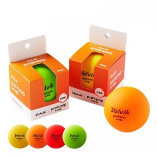 볼빅 파크팝 파크골프공 3피스 무광 유광, 색상 그린, 유광 그린, 1개입