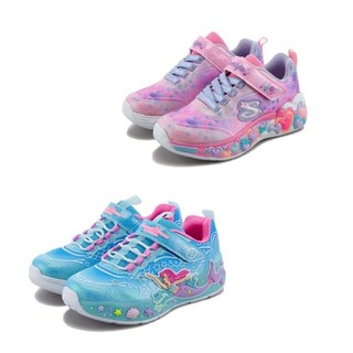 백화점상품 스케쳐스 키즈 운동화 아동 사랑스러운 반짝이는 하트라이트 라이트업 슈즈
