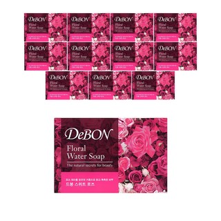 드봉 비누 스위트 로즈, 100g, 12개입