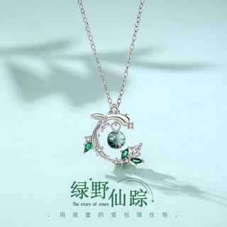 綠野仙蹤項鍊女925純銀，小眾高級感氣質鎖骨鏈，新款女友禮物推薦
