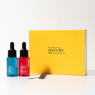 안티바이 병원용세트 손발 발톱 소독 무좀약 영양 케어관리 키트(톡스 앰플 15ml*1개 그로우 앰플 15ml*1개 스케일링 화일4개입*1개) 1셋트, 1개