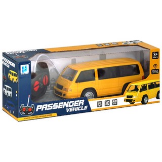 遙控廂型車 燈光效果 廂型車外觀 三種顏色選擇 前後左右自由操控 玩具車, 黃色, 1個
