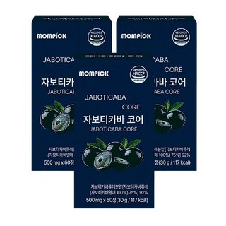 자보티카바 브라질100% 자보티카바 퓨레식약청인증 자보티바100% 아마존 자보티카바, 3세트, 60정