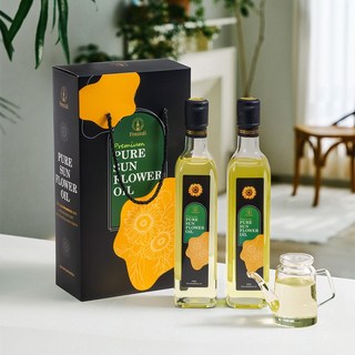 프레지올리 해바라기유 병오일 해바라기씨유 선물세트, 1세트, 1000ml