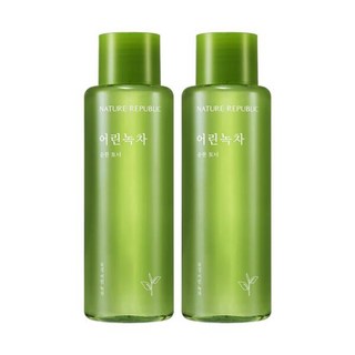 [네이처리퍼블릭] 1+1 어린녹차 순한 토너, 2개, 155ml
