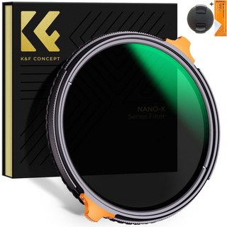 K&F 67mm NANO-X PRO 가변 CPL+ND4-64 2-in-1 필터 (융/캡포함) 8K AGC Glass ND4-ND64+CPL Fader Filter + Cap