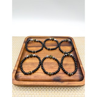 가지와나무 원석팔찌 오닉스 행운부적 천연석 소원성취 재물 건강 합격 삼재소멸 만사대길 오닉스 6부적 팔찌