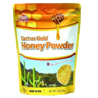 Cactus Gold Honey Powder 16 Ounce Units (Pack of 5) 선인장 골드 허니 파우더 16온스 단위(5개 팩), 5개, 453g