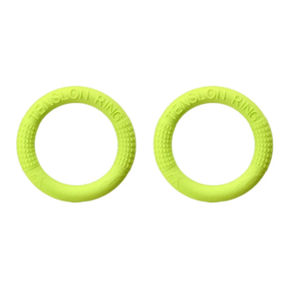 대롱상점 TPR 프리스비링 2P 세트, 그린, 2개