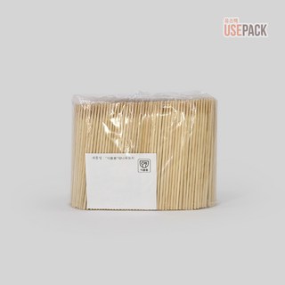 유즈팩 10cm 대나무꼬지 1000개 나무꼬지 산적꽂이 나무꽂이, 1개