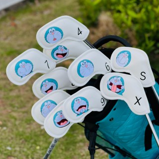 哆啦A夢 高爾夫鐵杆套 10支裝 保護套, 款式如圖, 1個