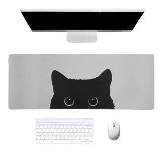 피앤도제 나만 없어 고양이 두꺼운 마우스 장패드, 1개, E. 빼꼼 고양이