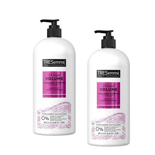 트레제메 볼륨 모이스처라이징 컨디셔너 위드 콜라겐 앤드 펩타이드 TRESemme Volume Moisturizing Conditioner with Collagen and Pepti, 2개, 1.15L