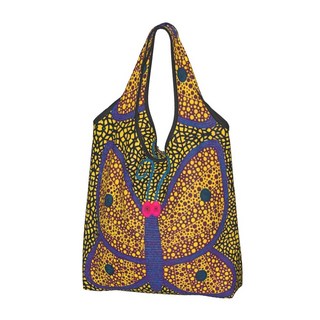 재사용 가능한 야요이 쿠사마 쇼핑백 여성용 토트백 휴대용 다채로운 꽃 바구니 식료품, Shopping Bag, 15, 1개