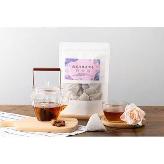 玫瑰普洱茶5克 15入/袋 (玫瑰 普洱茶 洋甘菊 洛神花 陳皮), 1個